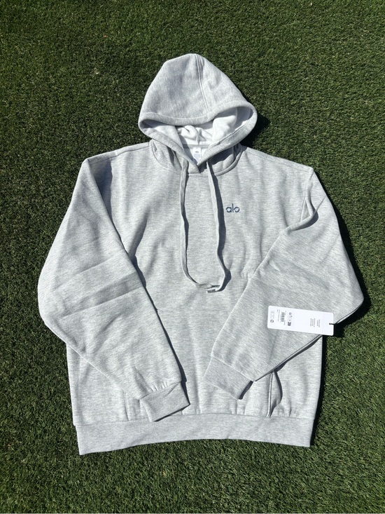ALO Yoga Other - Alo Men's Light Gray Logo Hoodie